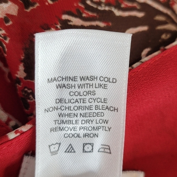 Emma James Vintage Sleeveless Paisley Dress - Size 12 - Picture 5 of 7